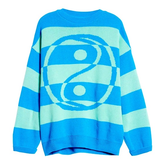 Topshop | Sweaters | Topshop Yin Yang Oversized Sweater | Poshmark